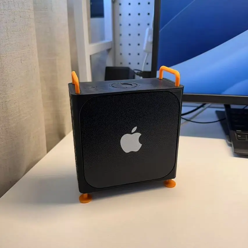 M4 host chassis for Mac Mini M4/Pro bracket mini chassis protective cover upgrade external hard drive box