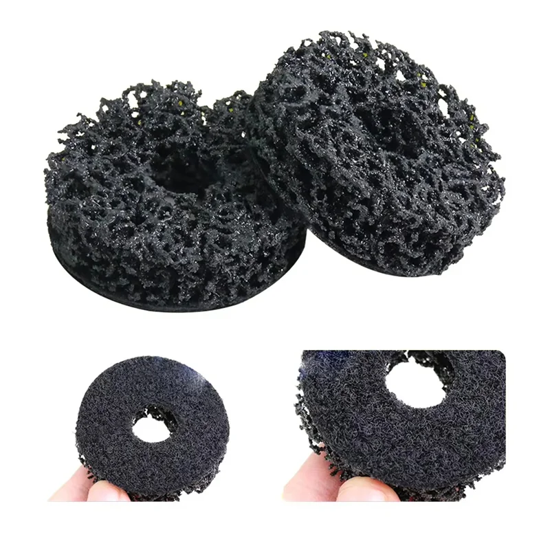 

AB66-Wheel Hub Axle Head Brake Disc Grinding Head Rust Removal Maintenance Tool Polishing Pad For Car Wheel Stud Burnishing
