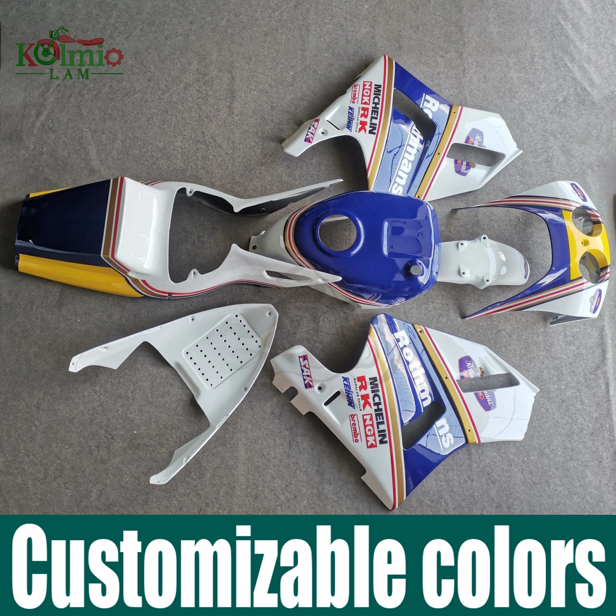 �y�Z�[�����z�J�X�^�}�C�Y���ꂽ�I�[�g�o�C 1988 -1992 �z���_ VFR400 NC30 �t�F�A�����O�Z�b�g�L�b�g�p�l���{�f�B���[�N VF 400R NC 30 1989 1990 1991