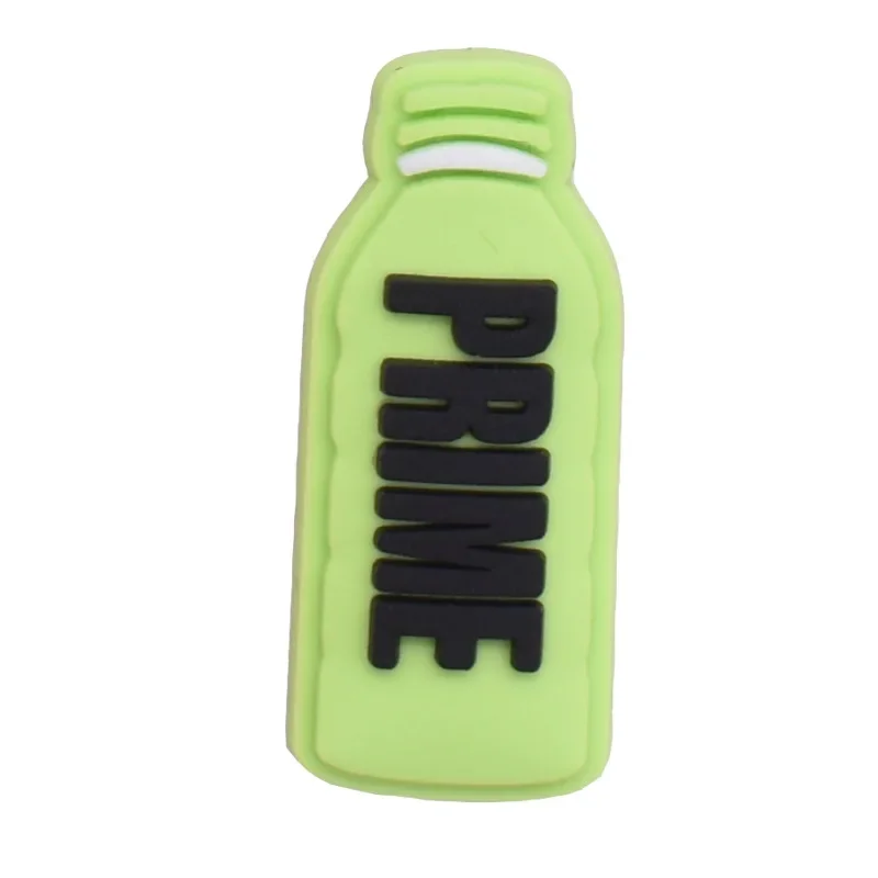 Botellas de PVC pueden serie de dijes con hebilla para zapatos