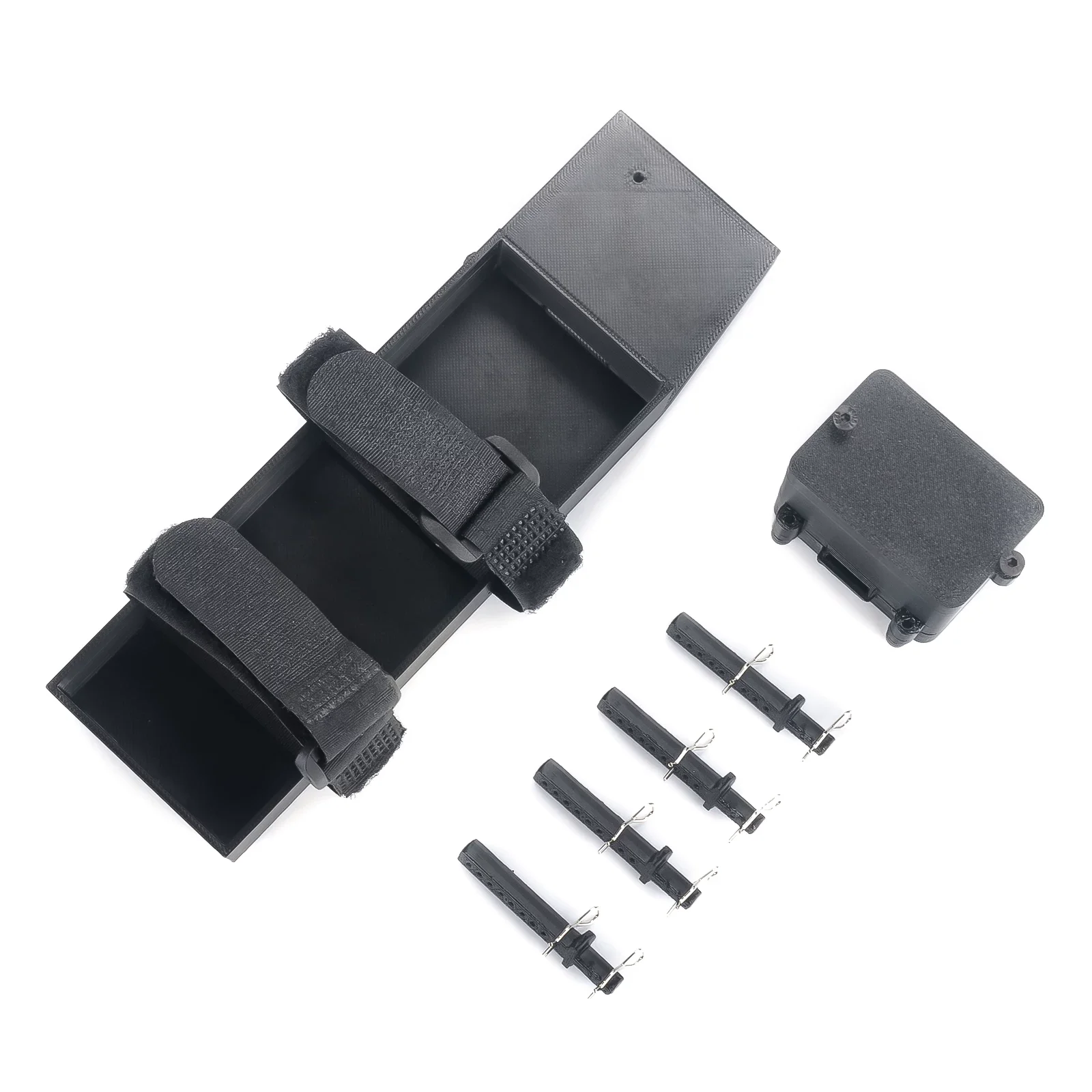 TU‑S1 Battery‑Tray Receiver‑Box Body‑Post Complete Set For KKPIT K1 1/10 4WD Short‑Course RC Truck Chassis Repair Upgrade Parts