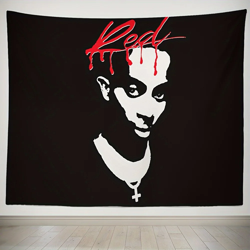 1pc Music Rap Punk Tapestry, Hip Hop Rock Wall Hanging Decor for Room Dorm Music Lovers