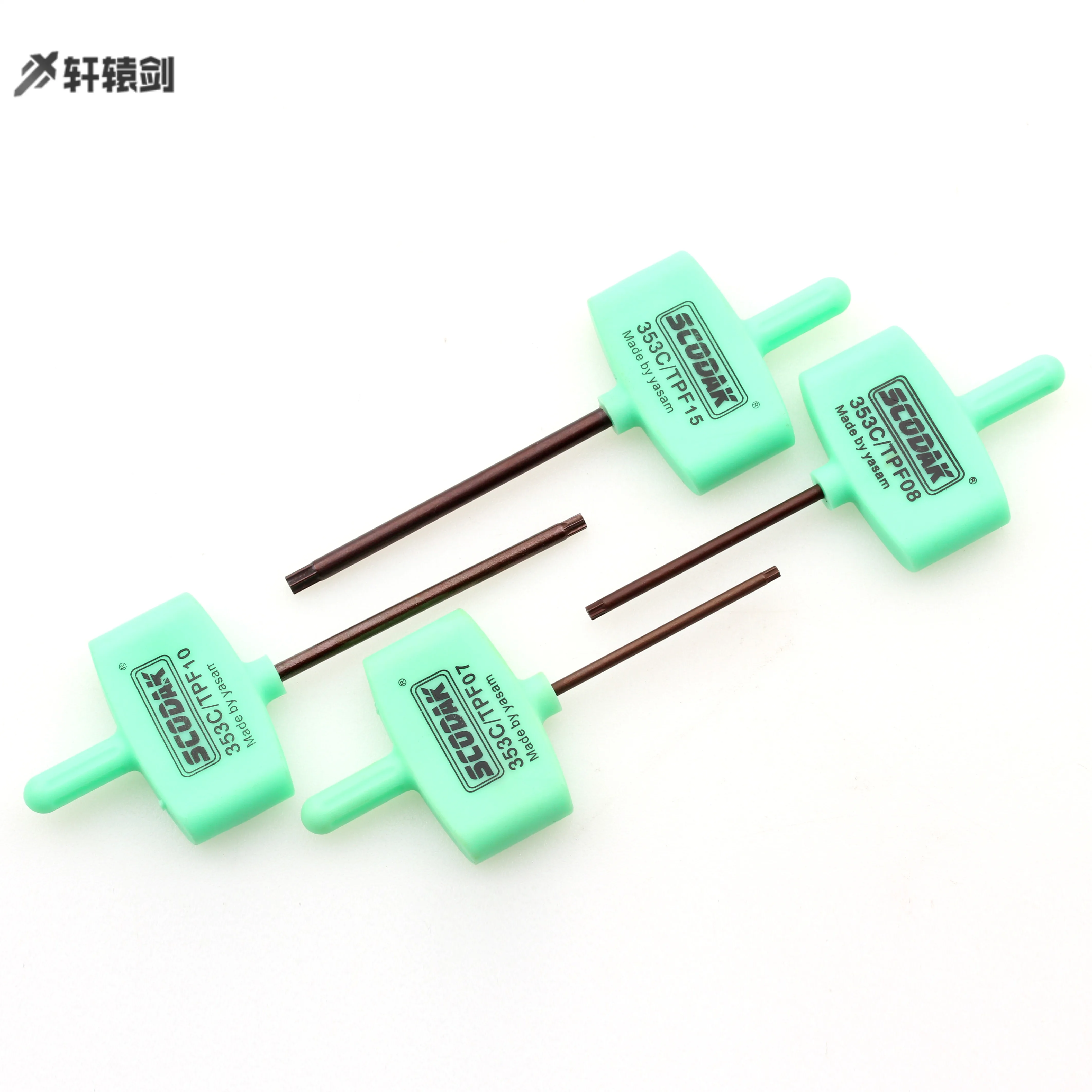 10 pz SC-CR-TPF07 SC-CR-TPF08 SC-CR-TPF10 SC-CR-TPF15 croce rettangolare Torx chiave CNC Lather Cutter Tool