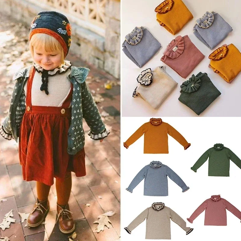 Kids Clothes New Winter Kalinka Brand Girls Sweater Baby Bloom Neck Fashion Knit Cardigan Children Cotton Wool Tops Boy Clothing