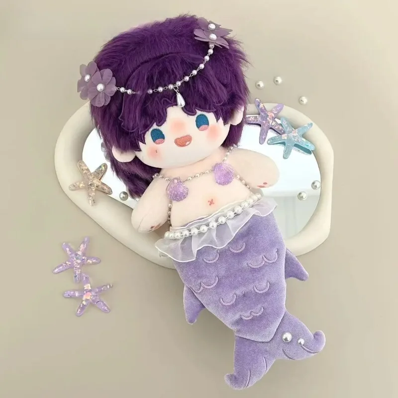 

20cm Anime Love and Deepspace Rafayel Kawaii Cosplay Cartoon DIY Change Suit Doll Clothes Set Dress Up Toy Fans Collection Gifts