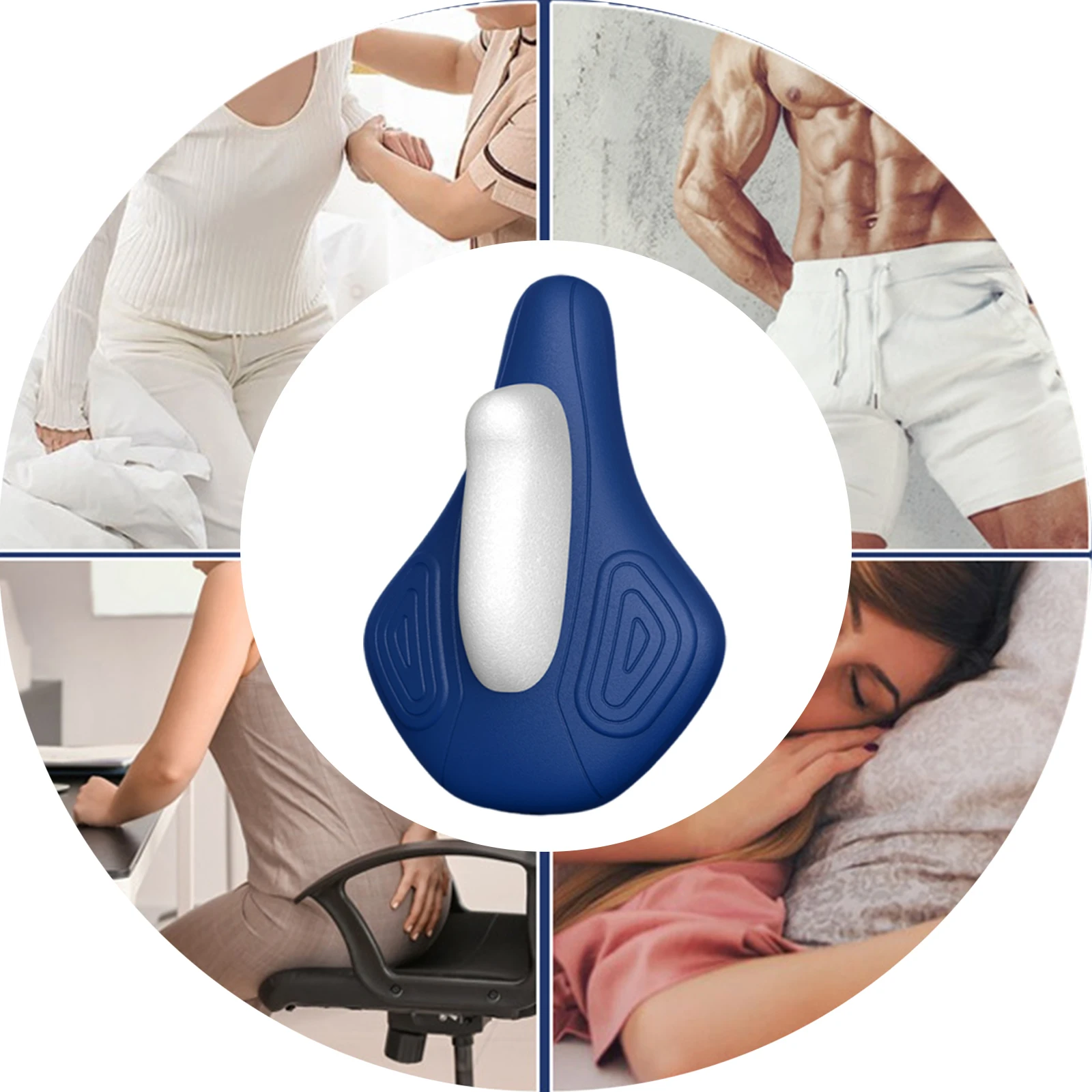 آلة تقوية الورك القابلة لإعادة الشحن لتمارين عضلات أرضية الحوض تعمل بمنفذ USB لتدريب المثانة #4