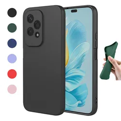 New Flexible Liquid Silicone Case For X8B Honor 200 Lite Magic 7 6 pro 90 smart Protective Cover Bumper Fundas Coque Capa Shell