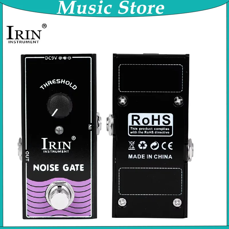 IRIN RF-15 Hammer Noise Gate Guitar Effect Pedal True Bypass Noise Killer Mini Pedal Electric Guitar Parts & Accessories