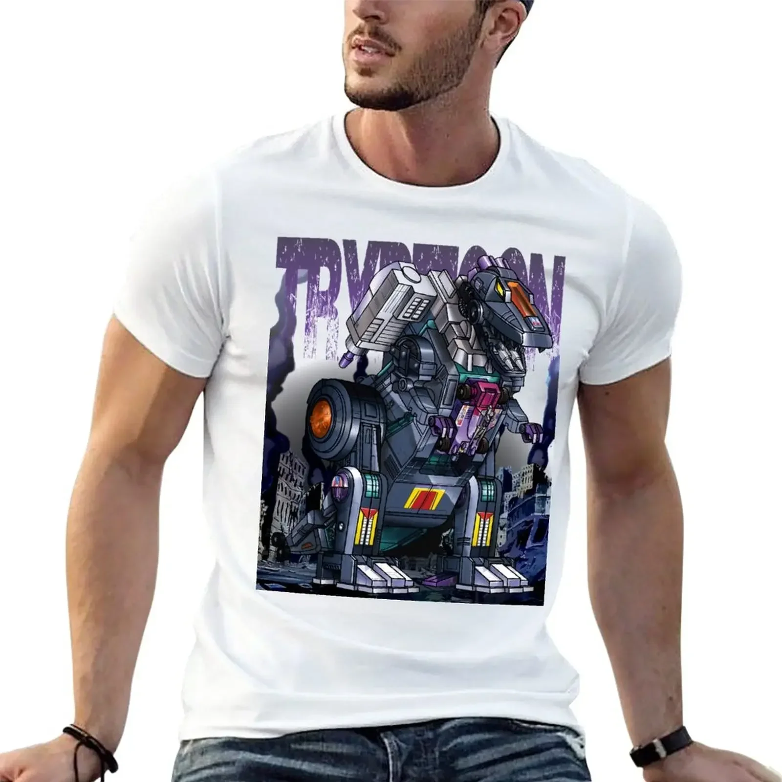 Short Sleeve Outfits Trypticon T-Shirt blacks graphic tees for men pack new in tops & tees2024 mens designer clothes heavyweight