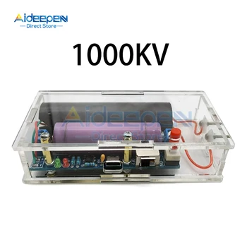 400KV 1000KV Encendedor de Alta Tensión Kit DIY Piezas de Encendido de Arco Kit de BRICOLAJE Generador de Arco de Cigarrillos Encendedor Módulo DC 3,6-6V 2A-5A