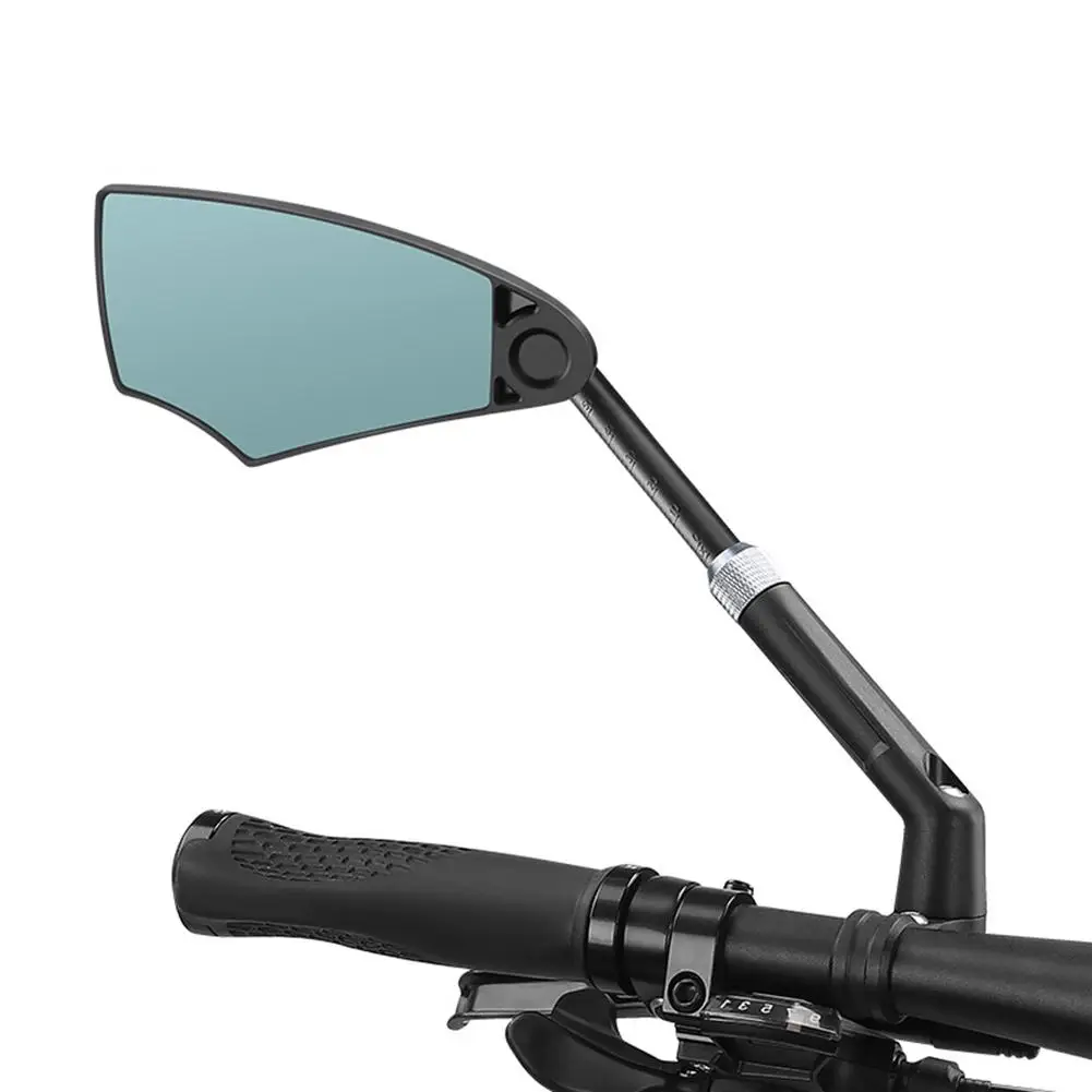 1pc Anti-Glare Handlebar Bike Mirror Bike Rear View Mirror 360 ° Angle Adjustable Ankle Bicycle Mirror For 0-1.97in