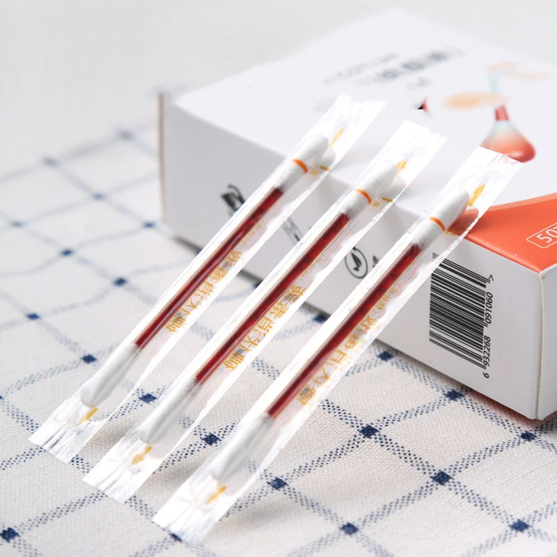 Doppelte Baumwoll-Organizer-Box für Familienmedizin, tragbares Erste-Hilfe-Set, Medizin-Familien-Notfallset, Alkohol, Jodophor-Wattestäbchen – Detail 17