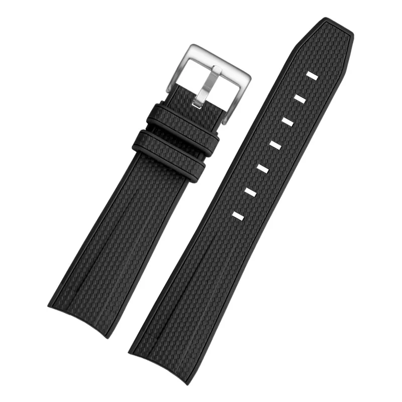 20 ミリメートルゴム時計バンドオメガ X 見本ジョイント MoonSwatch スーパーブルー MOONPHASE 防水スポーツ時計ストラップ湾曲したエンドバンド