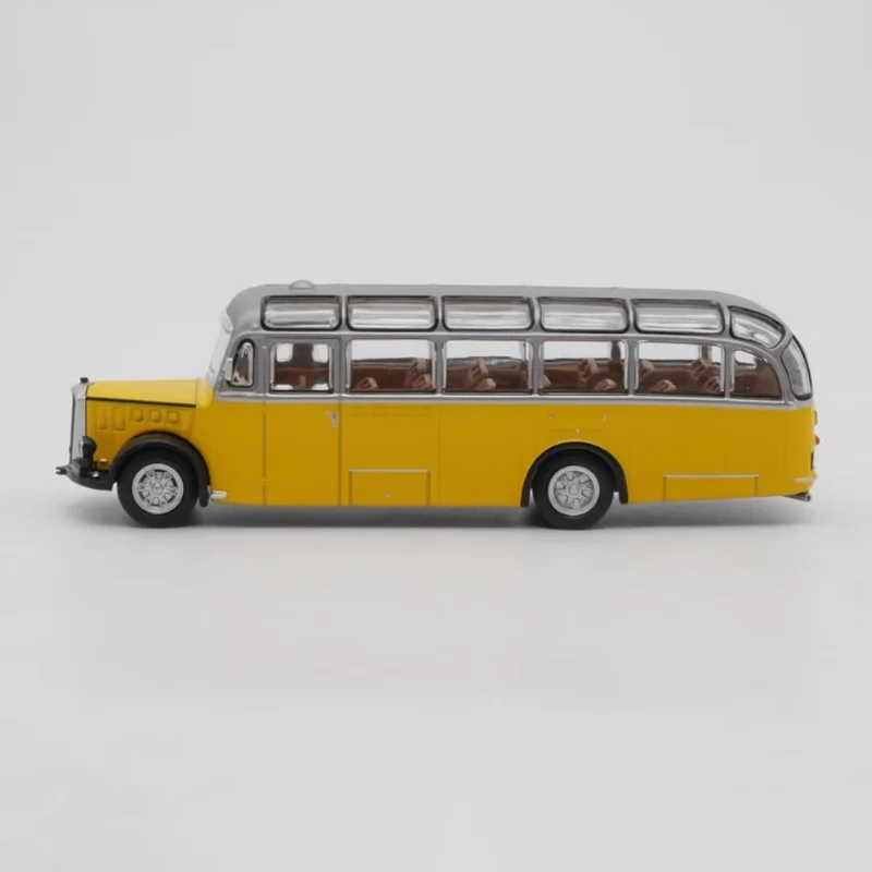 Diecast 1:72 Scale Ist Saurer L4C Bus Alloy Vehicle Model Finished Simulation Collection Decoration Gift Toys Display