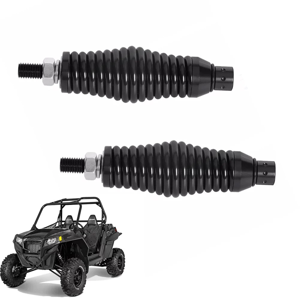 2 LED Quick Release Antenna Kit Quick Release LED Spiral Whip Light Whips Spring Base Fit for UTV ATV Boat Offroad