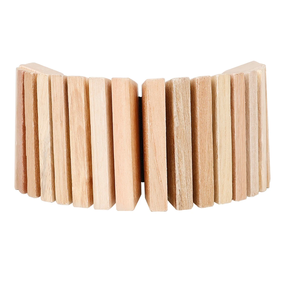 Sondeur à frapper en bois pour enfants, Instrument de musique, Kit pour tout-petits, clapet couleur café, jouet cognitif, clapet Musical en bois pour enfants