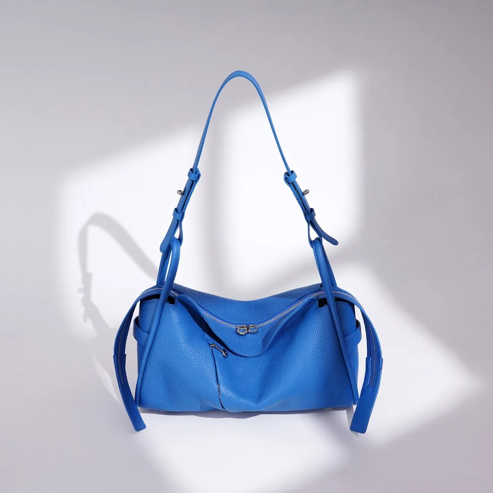 

Underarm Bag Premium Versatile Messenger Exquisite Unique Fashion Shoulder Genuine Simple Leather Niche 2026 Spring and Summer