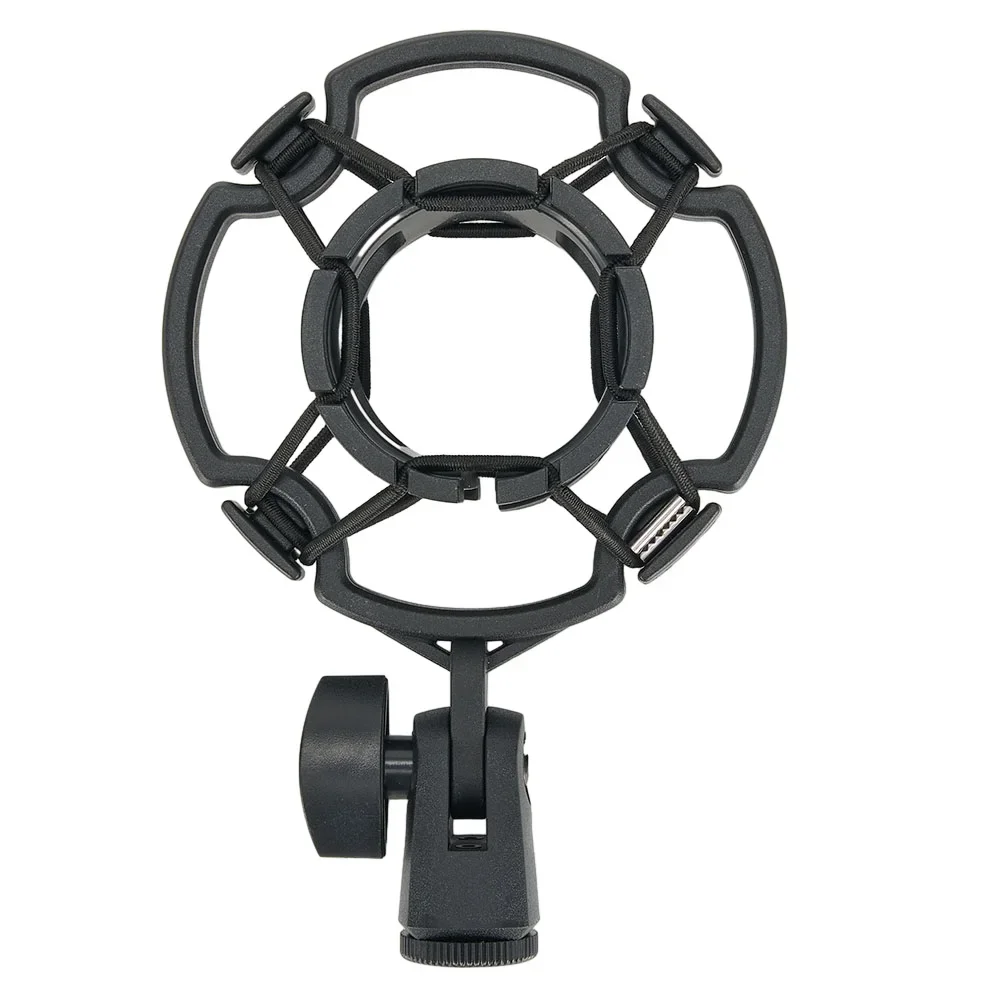 Brand New Microphone Mount Shock Clip For Large Diaphram Holder Mic Mic Bracket Microphone Mount Plastic Shock