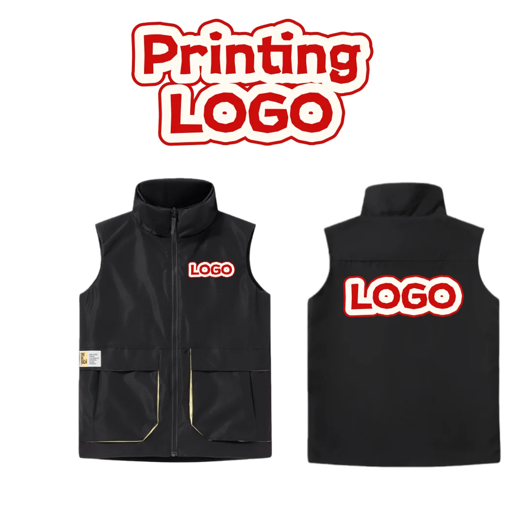 Novo dupla face usar jaqueta fina gola colete para homens e mulheres casual moda tamanho grande juventude primavera outono colete