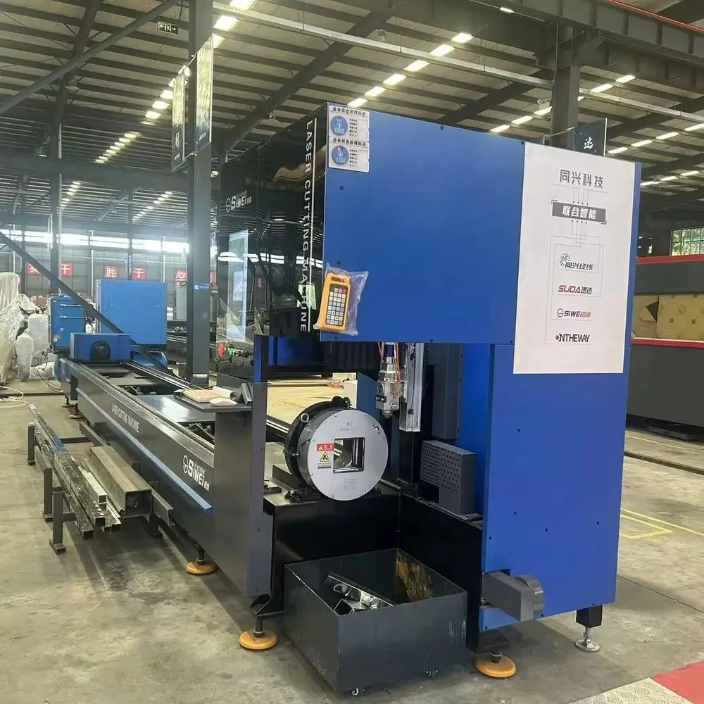 

G6000 Professional 3000W-6000W Fiber Laser Tube Cutting Machine 120-480mm Chuck