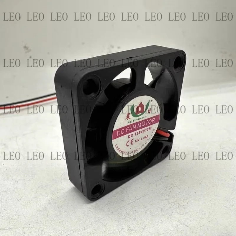 MY 1PCS For DC12S4010M DC12V 0.09A 4CM 40*10MM Mute Cooling Fan