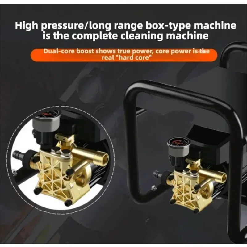 X6 High Pressure Car Washer Portable Electric Power Cleaner Pump For Home Vehicle Garden Driveway Cleaning Equipment