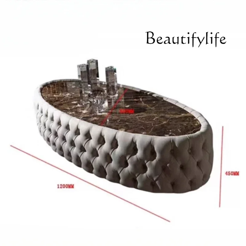 

Q Aesthetic Living Room Coffee Table Modern Wood Luxury Design End Table Side Space Saving Stolik Kawowy Salon Home Furniture