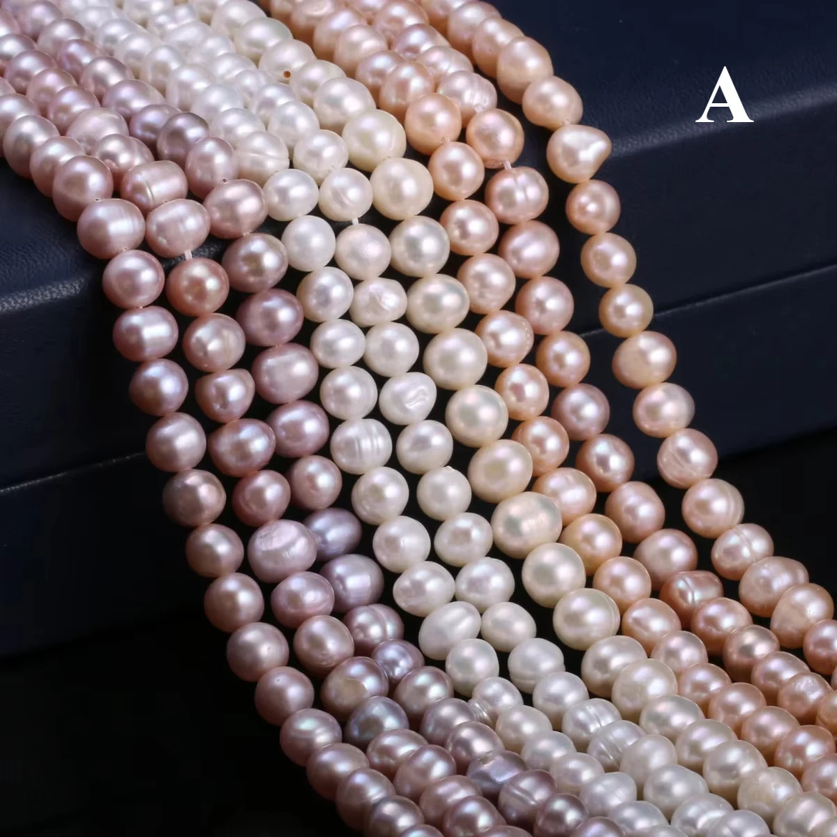 

A 36cm Natural Freshwater Pearl Round Shape Isolated Loose Bead for Jewelry Making DIY Fashion Bracelet Necklace Accessories