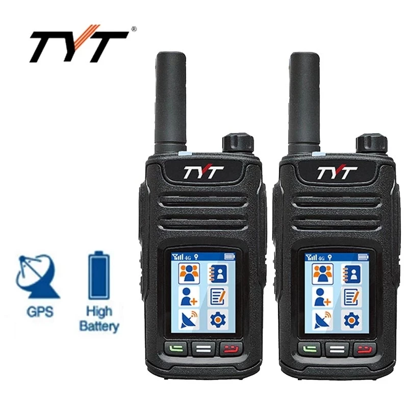 

TYT Poc radio 4g/3g/2g Network radio unlimited communication GPS sos walkie talkie for recording function linux system