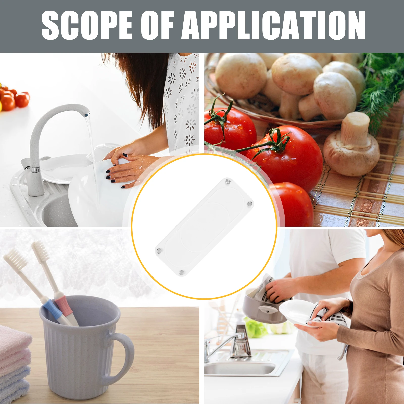 

Diatomite Coaster Water Absorbent Mat Bathroom Sink Organizer Countertop Tray Nonslip Pad Soap Holder Instant Dry Drying