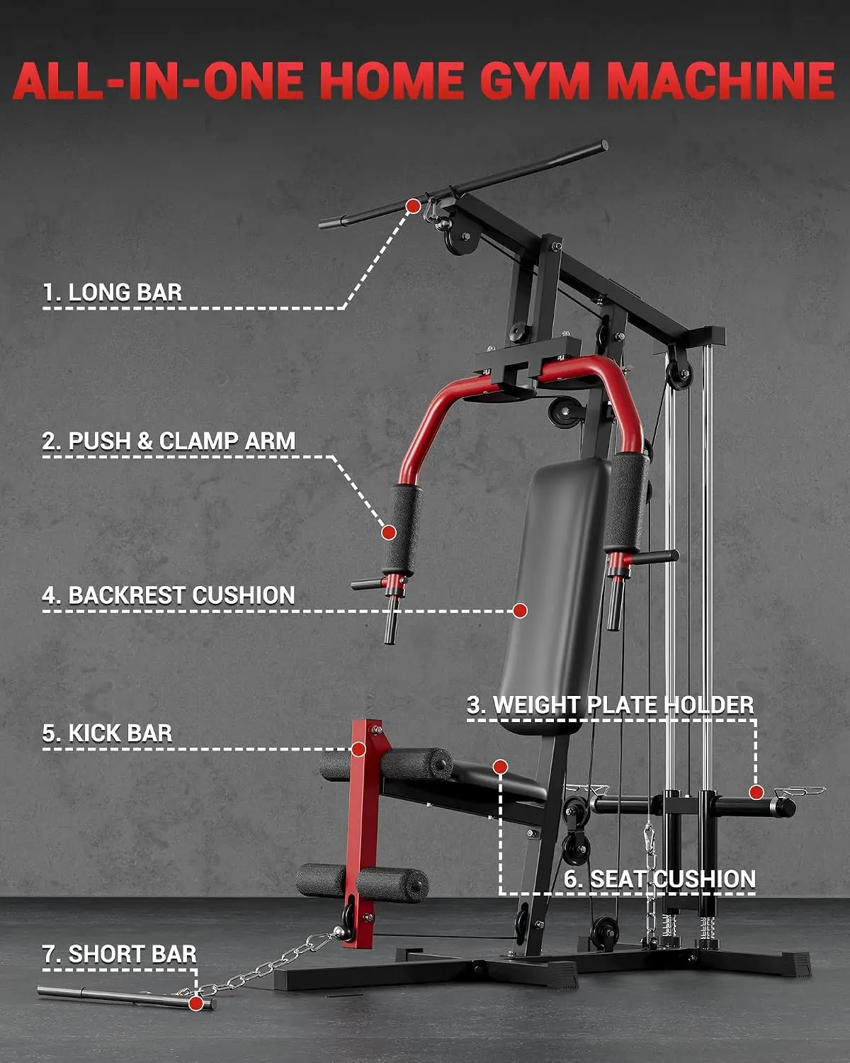 All Body Workout Machine Five Home Gym