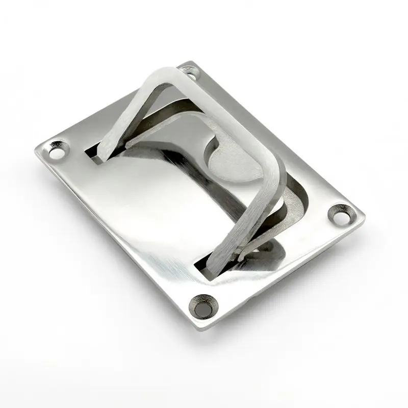 

Thickened Folding Activity Box Ring Handle 304 Stainless Steel Fire Box Side Pull Industrial Equipment Box