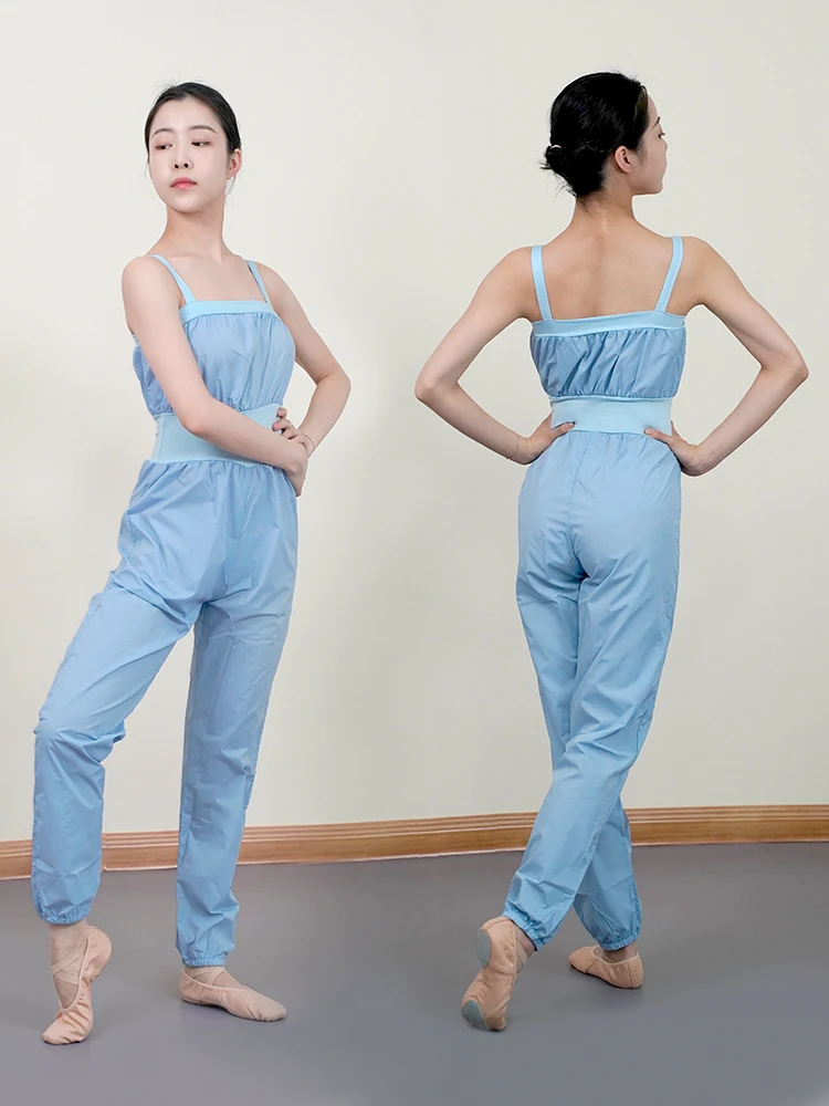 

Одежда для балета и танцев, женский комбинезон для фитнеса, спортивные штаны с высокой талией, штаны для сауны, корректирующее белье для тренировок в тренажерном зале