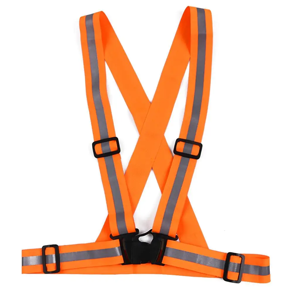 

4cm Width Useful Lightweight Conspicuous Kids Vest High Visibility Safety Stripes Reflective