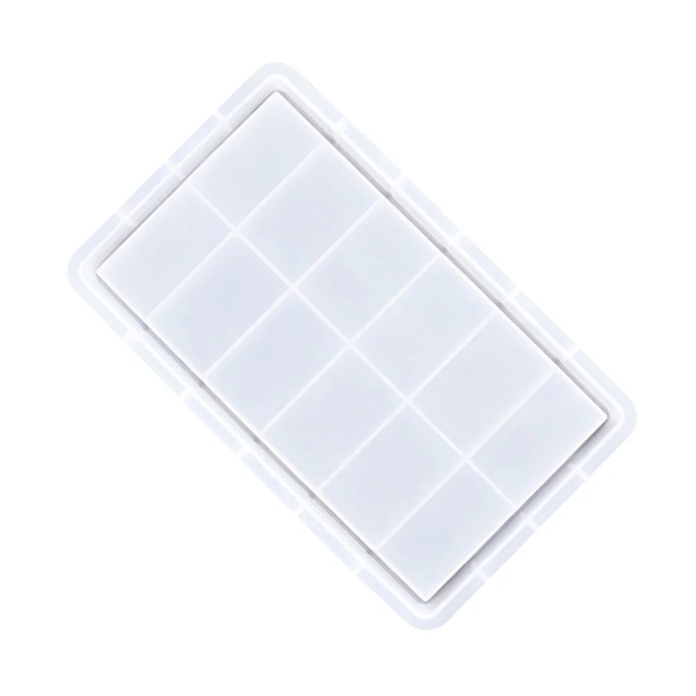 الكريستال الايبوكسي قالب صينية راتينج السليكون الحرفية Diy بها بنفسك لوحة التخزين سطح المكتب الديكور صينية الشاي طبق لوحة قالب الصب #4