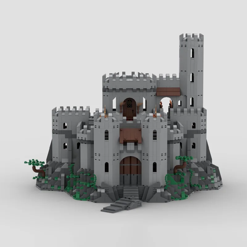 

MOC building blocks toy medieval castle model set for creative assembly - an ideal gift for any enthusiast at the festival.