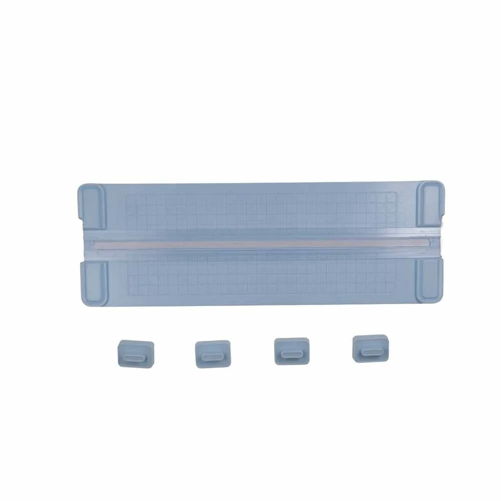 

Precision 4-in-1 Paper Cutter Anti-Slip 360-degree Craft Paper Cutter Bidirectional Cutting Creasing Dotted Shredder