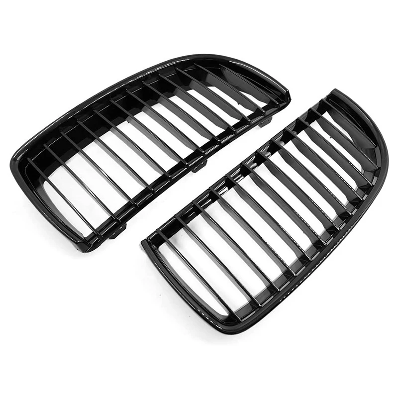 Glossy Black Front Bumper Grill Grille For BMW- E90 E91 2006-2008 323I 328I 328Xi 335I 335Xi 330I 330Xi 320I 325Xi