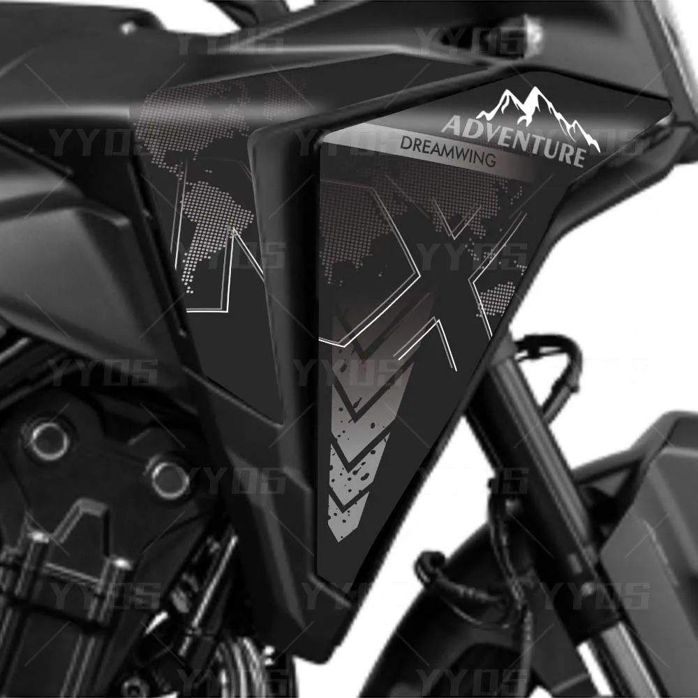ل NX400 NX 500 nx400 NX500 دراجة نارية الجسم الجانب لوحة هدية حامي ملصق مقاوم للماء المضادة للخدش أعواد تزيين