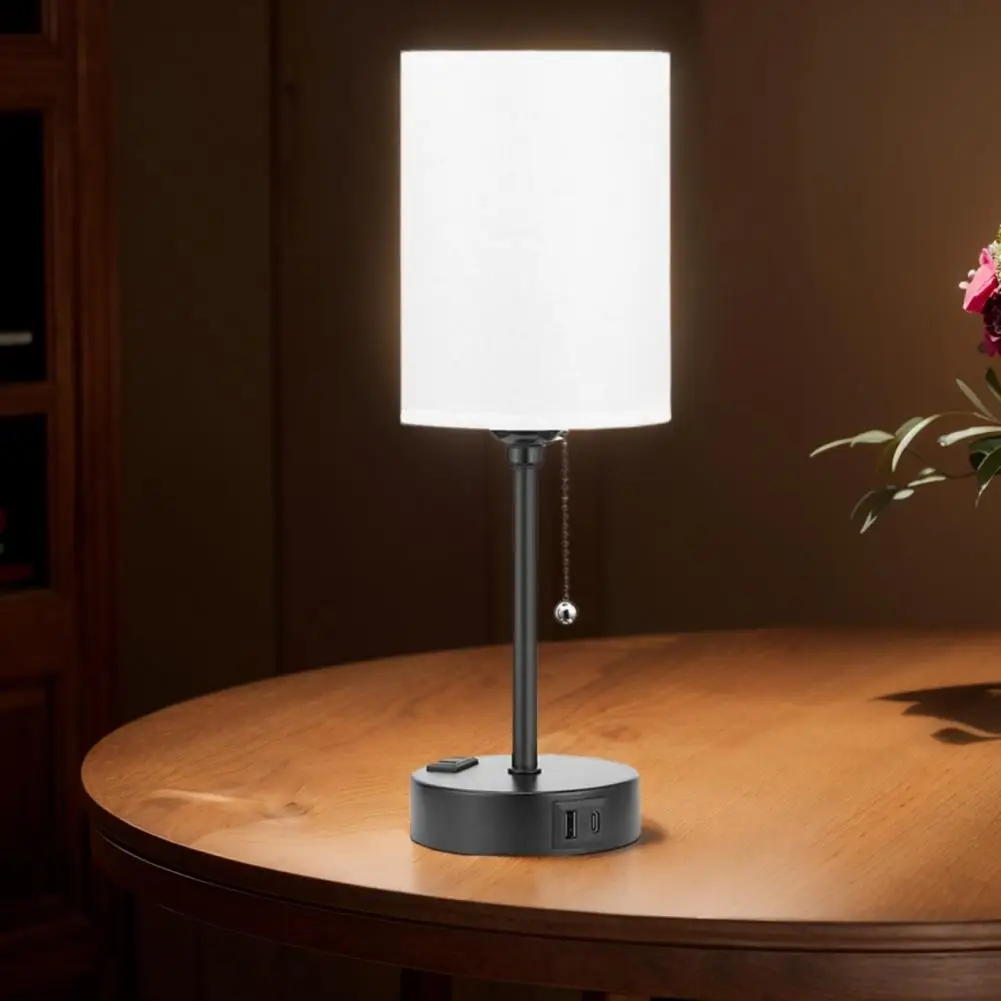 

Night Lamp Dimmable Led Bedside Lamp with Usb Port for Reading 3 Color Temperatures Flicker Free Eye Night Light Led