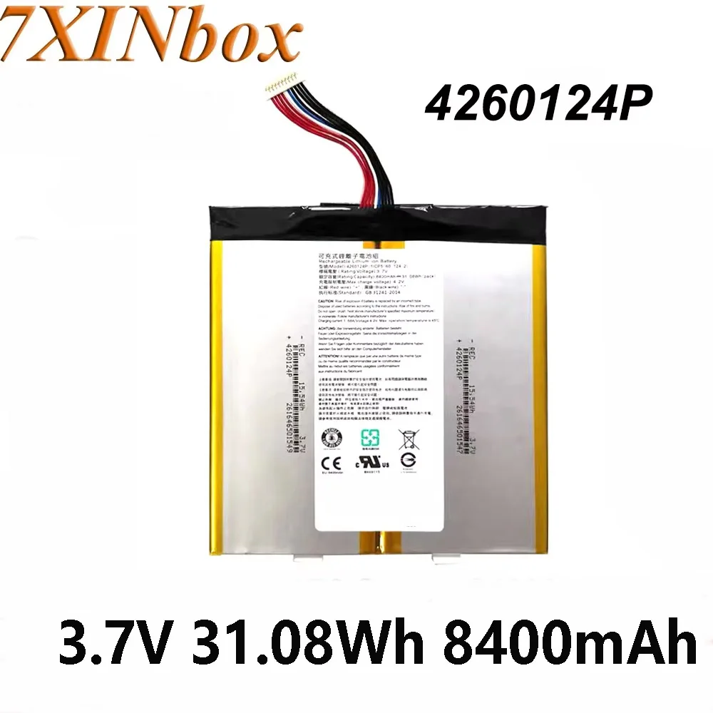 

7XINbox 4260124P 3.7V 8400mAh Laptop Battery For Acer Aspire N15P2 One 10 S1002 Switch 10 Series Laptop Computer