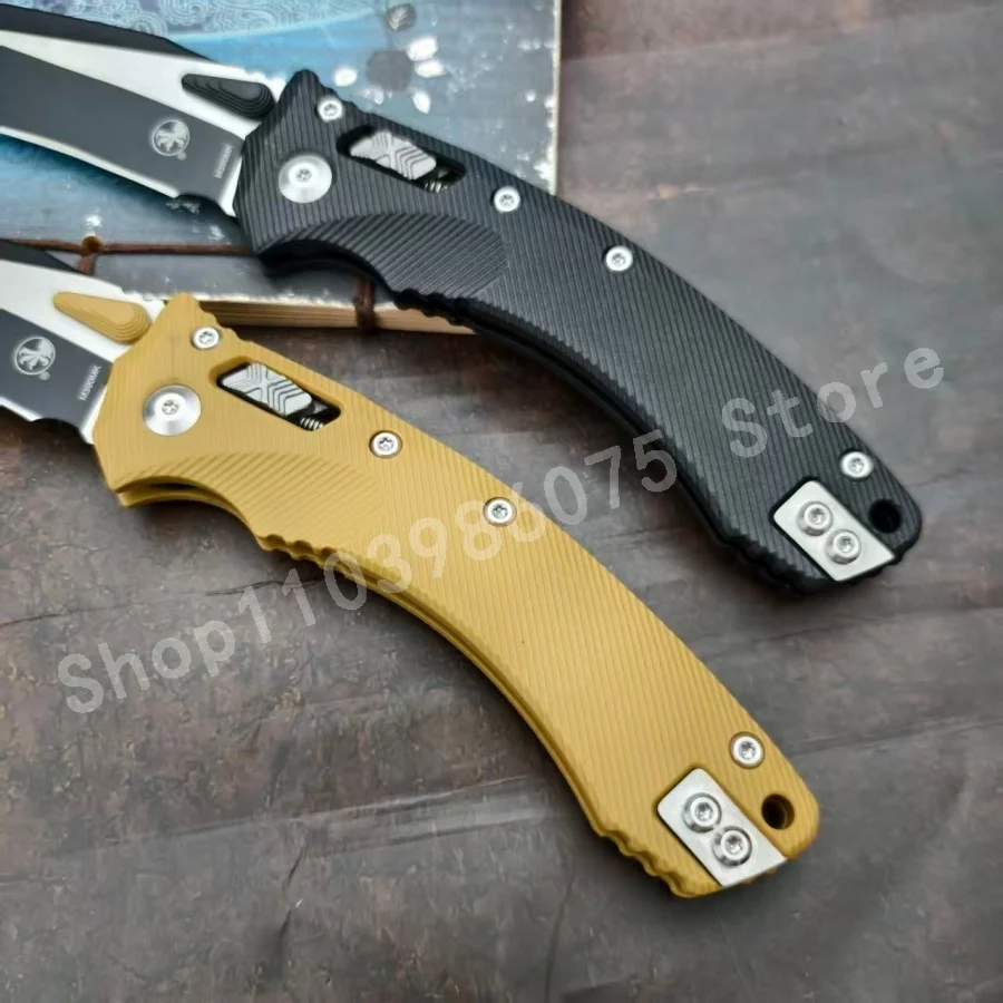 MSI التكتيكية سكين للفرد 8Cr13Mov شفرة ألياف النايلون مقبض التخييم الشواء الدفاع عن النفس سكين صيد سكين قطع العملي