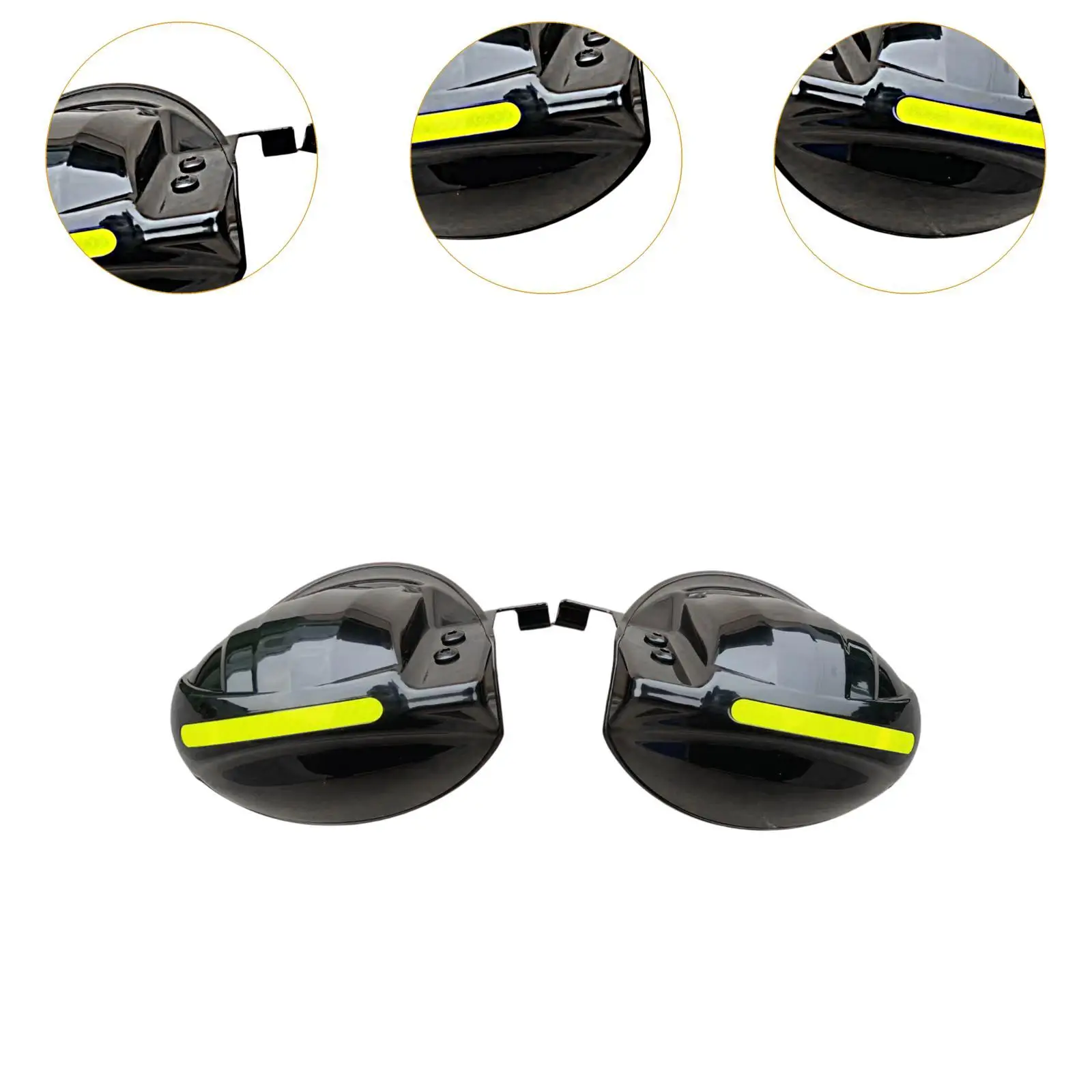 2x Motorcycle Hands Guards Protectors Windproof for Riders Accessories Practical Easy to Install Electric Bicycle Handguards view 5