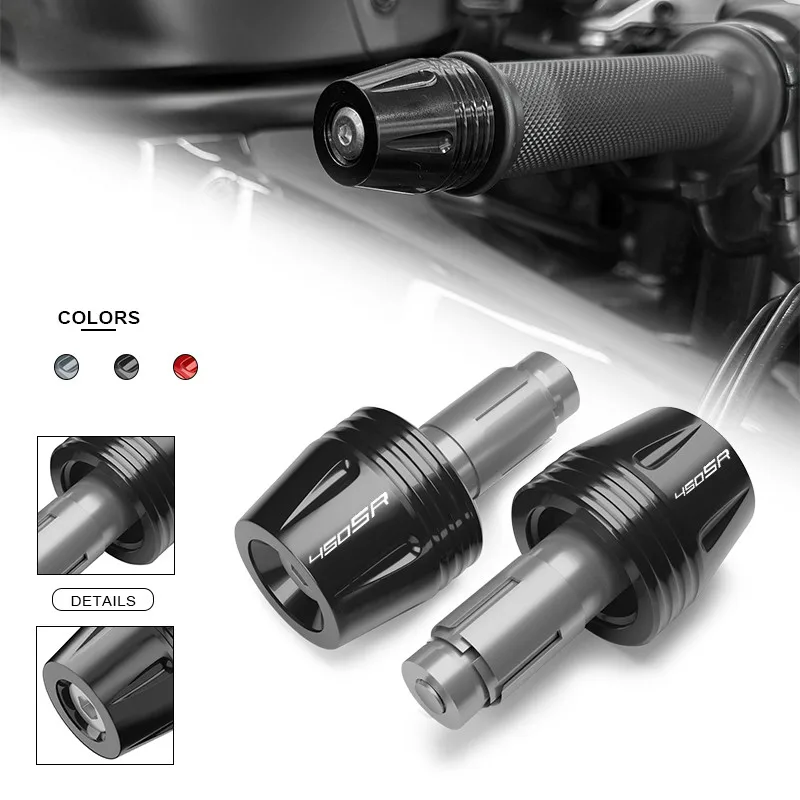 

NEW 2026 Handle Bar For 450SR 500SR 675SRR 250SR Motorcycle Accessories Handlebar Grips Plug Anti Slider Protection Cover