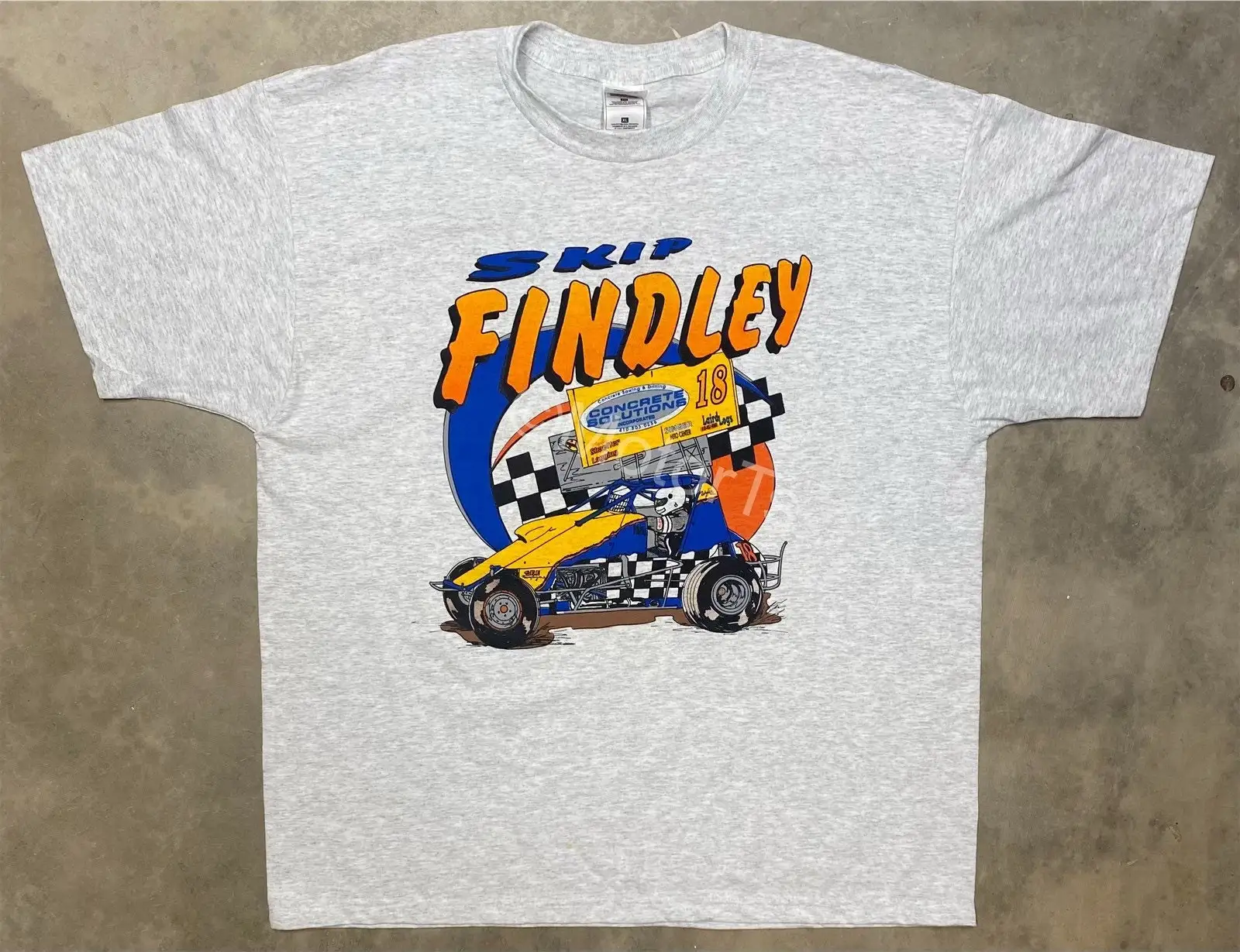 Vintage 2002 Skip Findley Super Sportsman Sprint Car XL T shirt