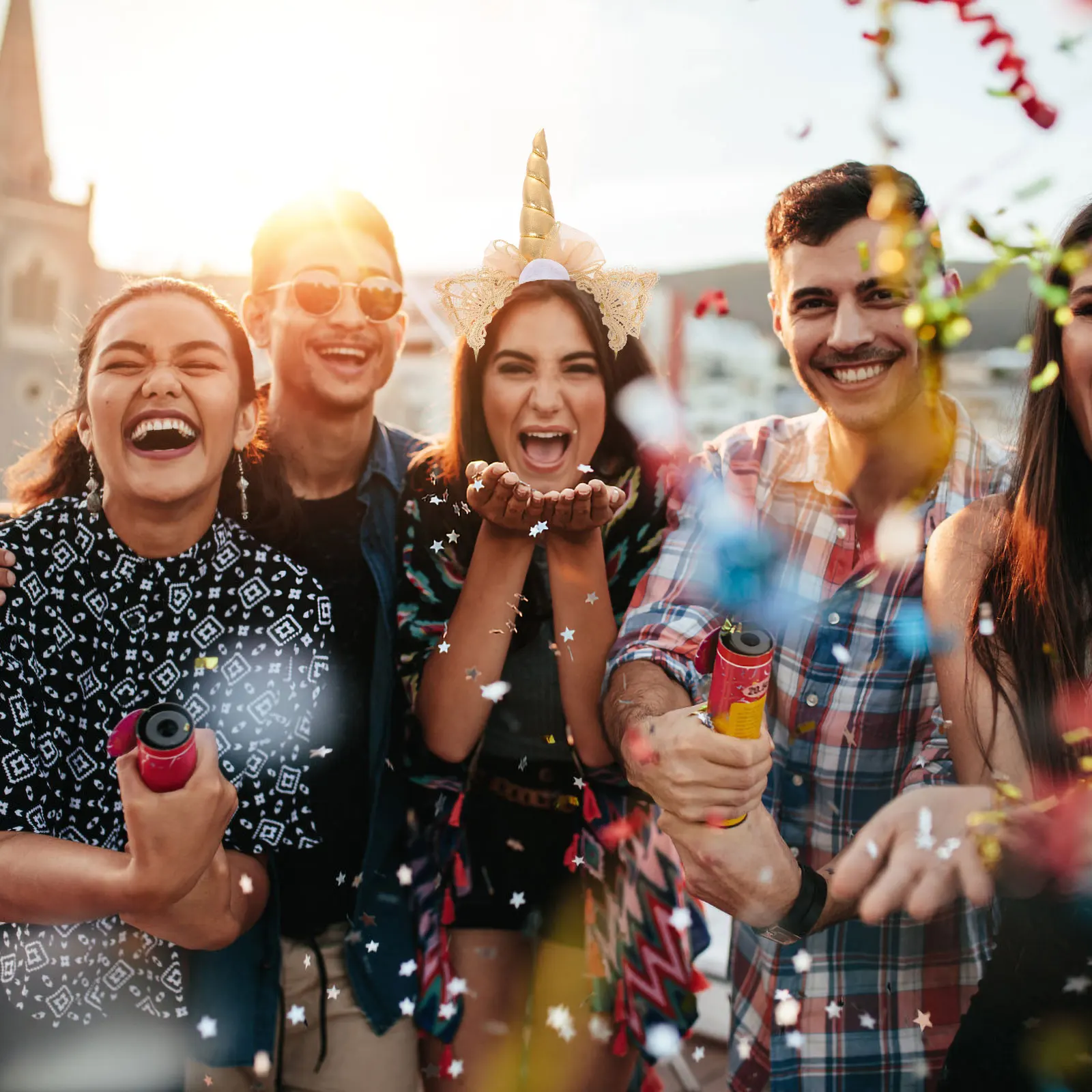 

2pcs Unicorn Hairbands Creative Party Headbands For Kids Adults Stage Performance Cosplay Headdress Photography Props Hair Decor