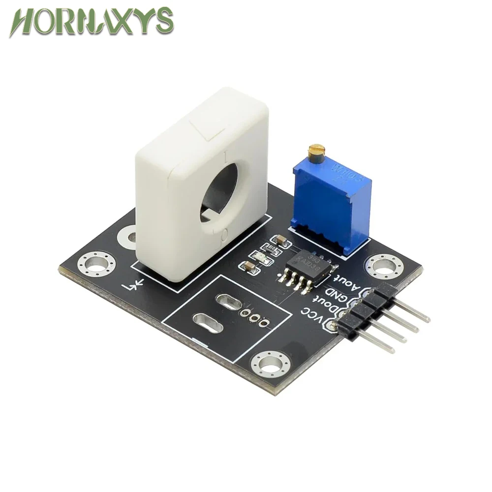 WCS1700/1800/1600/1500 Hall Vurrent Sensor Adjustable 35A/70A /100A /200Ashort Circuit Overcurrent Protection Module