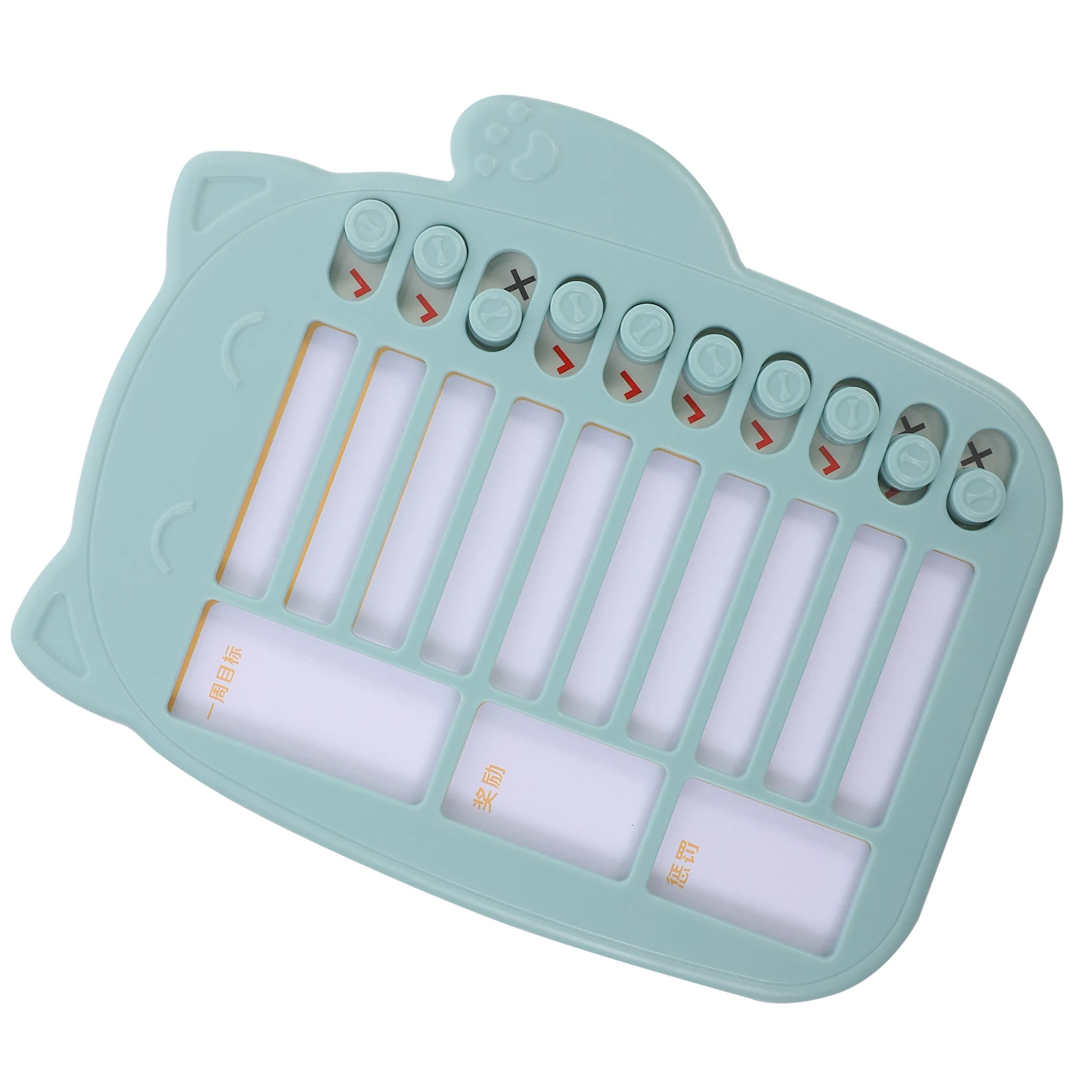 

Self Discipline Tracker Chore Chart for Kids Erasable Portable Planner Toddler Schedule Behaviors Management Teaching Equipment