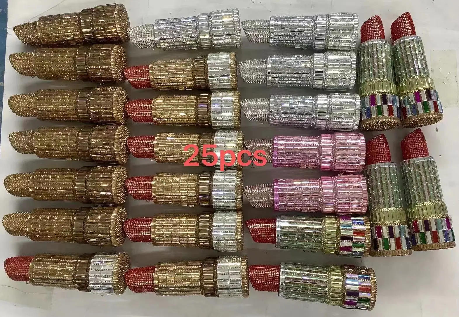 

Женская помада XIYUAN, искусственная кожа, женские вечерние сумки с полными кристаллами, украшения для ужина, сумки и кошельки