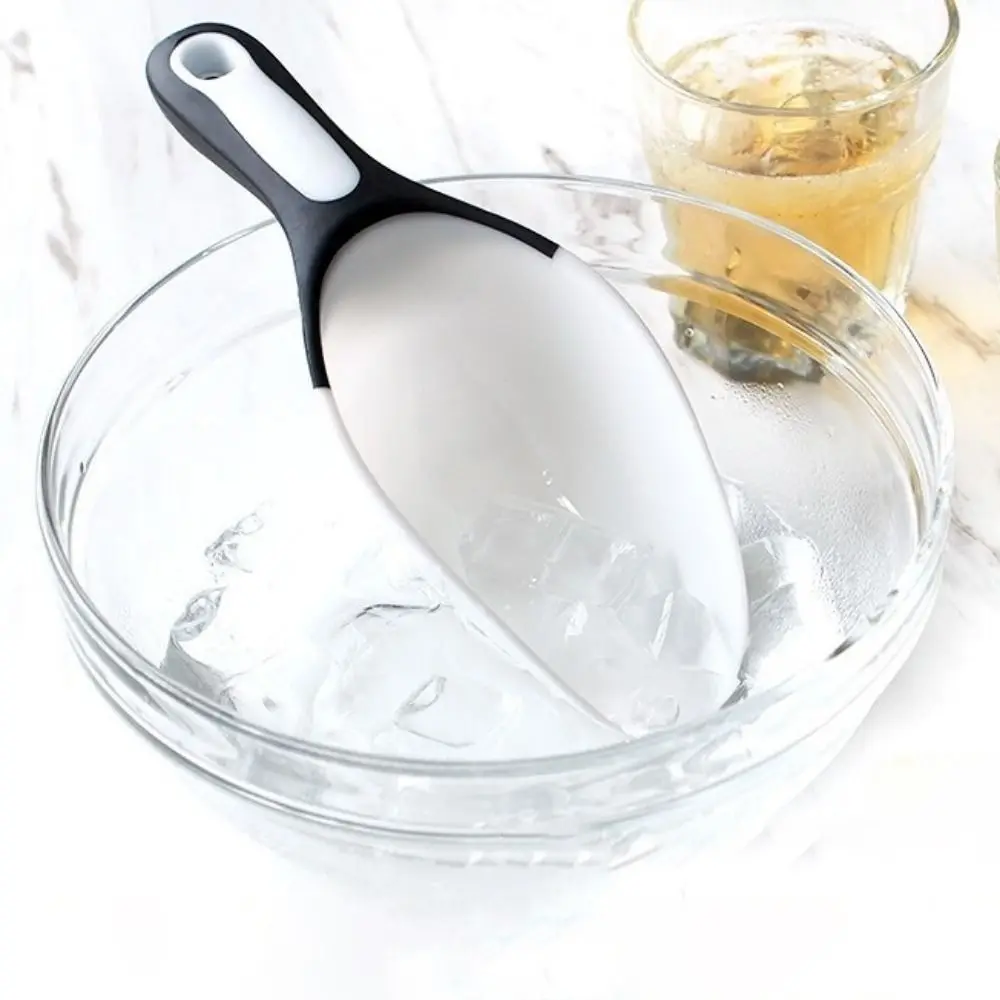 

Practical Plastic Ice Cube Shovel Reusable Wear-Resistant Food Grain Shovel Convenient Effortless Tea shovel Bar